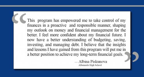 Student quote - albina