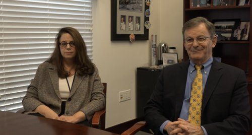 Sherrie Huber and Glenn Rust interview with CBS19 News